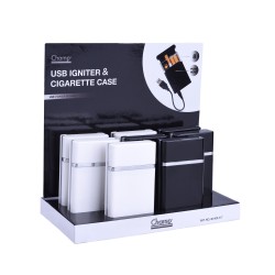 Champ Cigarette Case & USB Igniters 